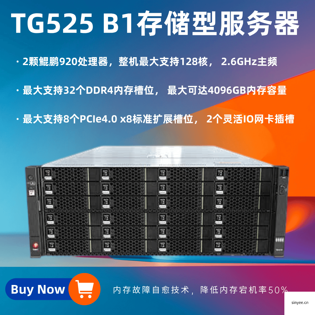 TG525 B1 4U2路存儲型服務器